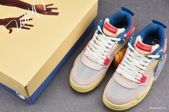 Union Air 4 Jordan DC9533-800 DC9533-800 Ice Guava 1121